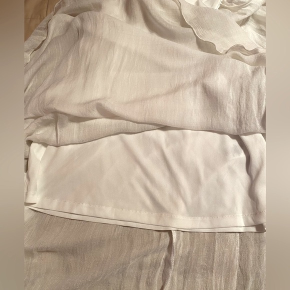 LTX Sportswear flowy white maxi dress Size medium - Picture 8 of 10